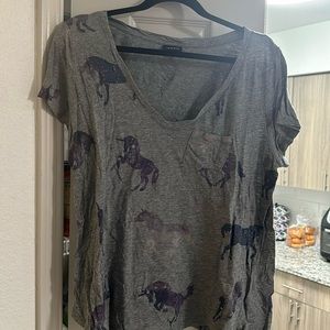 Gray Unicorn Tee from Torrid